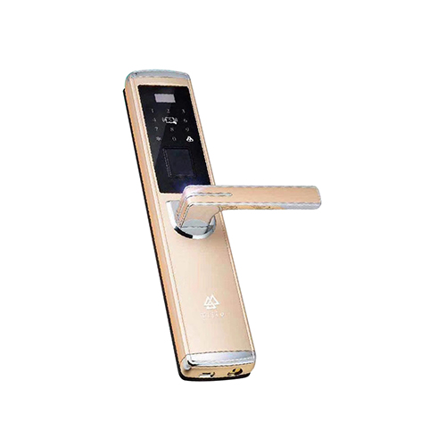 智能門鎖-T801(香檳金)-側